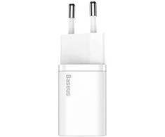 Baseus Super Si įkroviklis 1C 25W baltas