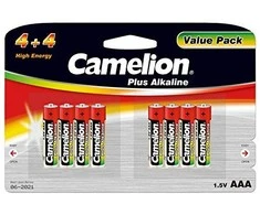Camelion Baterijos LR03 8(4+4) AAA