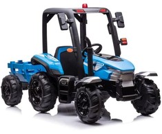 Lean Cars Elektrinis traktorius vaikams BLT-206, mėlynas