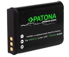Akumuliatorius Patona Nikon EN-EL23 1700mAh Li-Ion Premium (PT1220)