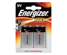 Energizer ENERGIZER MAX 9V 2 PACK