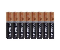 BATTERIES DURACELL AAA. LR03. 8 PCS.