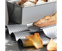 Patisse bageto formos 38 x 33 cm sidabrinė plienas