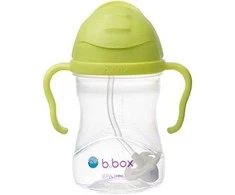 Gertuvė B.BOX 200232 Vandens butelis su šiaudeliu 240 ml švytėjimas
