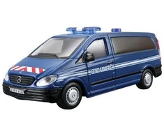 Bburago BURAGO - Police Mercedes-Benz Vito 1:50 (141020)