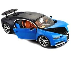 Bburago Bugatti Chiron 1: 18 mėlyna (275724)