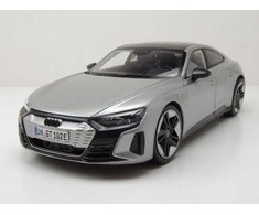 *BBURAGO metal, 1:18, Audi RS e-Tron GT, sidabrinis