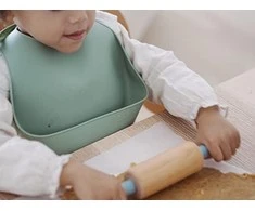 Beaba silikoninis seilinukas, spalva: žalia