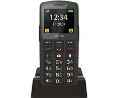 Feature Phone Beafon Sidabrinis Line SL260 Dual-Sim Juodas Sidabrinis