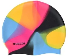 Beco beermann Kepuraitė plauk. unisex silik. 7391 990 juodas/mult