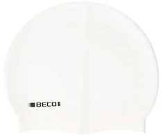 Beco beermann Kepuraitė plauk. unisex silik. 7390 01 baltas