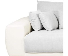 Beliani 4 vietų sofa TORPO šviesiai smėlio spalvos