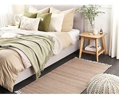 Beliani kilimas 80 x 150 cm smėlio MALHIA Lumarko!