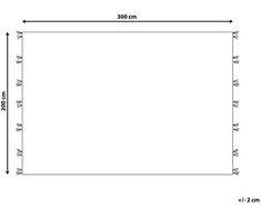 Beliani Kilimų vilna 200 x 300 cm daugiasluoksnis ARZAKAN Lumarko!