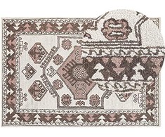 Beliani Lumarko Wool kilimas 140 x 200 cm daugiasluoksnis TOMARZA!