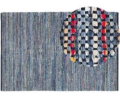 Beliani Medvilnės kilimas 160 x 230 cm, daugiasluoksnis ALANYA