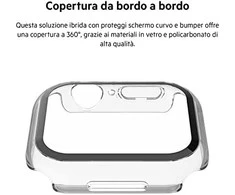 Belkin TemperedCurve Screenprot. Apple Watch 4-8/SE 40/41mm clear