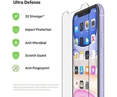 Belkin SCREENFORCE INVISIGLASS ULTRA - ANTIMIKROBIELLER DISPLAYSCHUTZ F