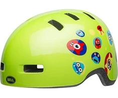 Bell Vaikiškas šalmas Lil Ripper monstras blizgantis žalias dydis S (48- 55 cm) (BEL- 71043)