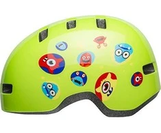 Bell Vaikiškas šalmas Lil Ripper monstras blizgus žalia XS (48-52 cm)