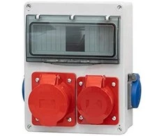 Onnline ITALINE NEAPOL pastatų skirstomieji įrenginiai 1x5P 16A 1X5P 32A 2x2P + Su 8 ITALINE moduliais (ITA00119)