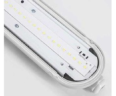 40W LED linijinis šviestuvas BALWIR, pilkas, 4000K, IP65