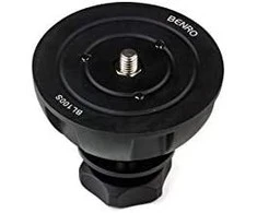 Adapteris - Benro BL100S Pusiau Kamuolinis Adapteris Statybinėms Kojoms Juodas