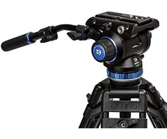 Vaizdo galva - Benro S8PRO 8kg apkrova 75mm plokščia bazė