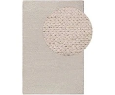 Benuta CREAM Vilnos kilimėlis Uno Kremas 80x150 cm