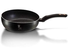 DEEP PAN CHEF FLIP 26 cm BERLINGER HAUS Juodas ROSE BH-1855