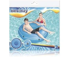Pripučiamasis ratas BESTWAY 36120, Ø119 cm, mėl./oranž.