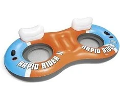 Bestway 43113 Inflatable Rapid Rider 2-Seater Swim Ring