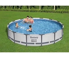 Plaukimo baseinas 14 FT Steel Pro Max Komplektas BESTWAY
