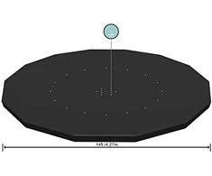 427 cm „Bestway 58248“ karkasinio baseino uždangalas