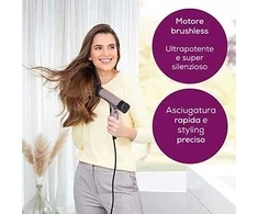 Sveikata ir asmeninė priežiūra - Beurer Plaukų džiovintuvas HC 100 1700W Metal Pilkas