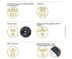 Beurer - LR 500 Oro valytuvas WiFi - 3 Metų Garantija