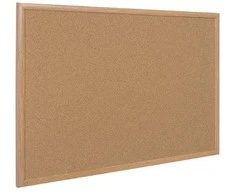 Bi Office Kamštinė lenta su medin.rėmu 1200x900 mm