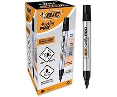 Bic Marker ženklas PRO juoda (12vnt) BIC