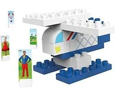 Qelements Ekologiniai blokai Sraigtasparnis (BB- 0110)
