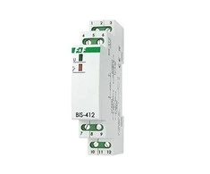 F&amp;F Bistable grupės siųstuvas 230V 10A 1 modulis - BIS-412
