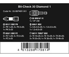 Wera BC 30 Diamond 1 suktuvo antgalis 30 vnt