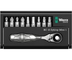 Antgalių rinkinys WERA Bit-Check BR9