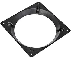 Bitspower FAN ADAPTER 140mm į 120mm – juodos spalvos