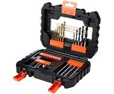 Black &amp; Decker Juodas &amp; Decker komplektas 31 vnt. grąžtai ir antgaliai 1/4" Juodas+DECKER [A7233-XJ]
