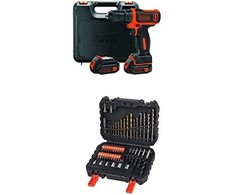 Black &amp; Decker BD suktuvas 10,8V BDCDD12KB 2x1,5Ah WALIZKA