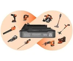 Black &amp; Decker Akumuliatorinis smūginis gręžtuvas BDCH188N 18V be akumuliatoriaus ir kroviklio