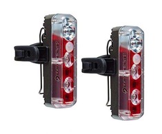 Blackburn Set Lamps 2'FER XL USB priekinė 200 liumenų galinė 40 liumenų juoda 2 vnt.