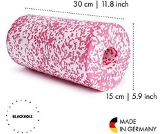 BLACKROLL MED balta ir/rožinis