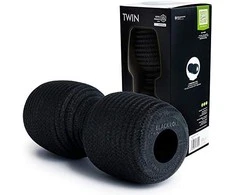 BLACKROLL® TWIN Masažinis volas, juodos spalvos