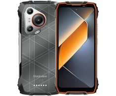 Blackview Rugged BL7000 Dual 5G 6.78" FHD+IPS 1080x2460 8Gb+256Gb MT6835V Octa-core 2.4GHz Camera Front 32MP Rear 50+20MP Night Vision NFC Glove Mode AI 7500mAh NO Carger Android 15 Oranžinis